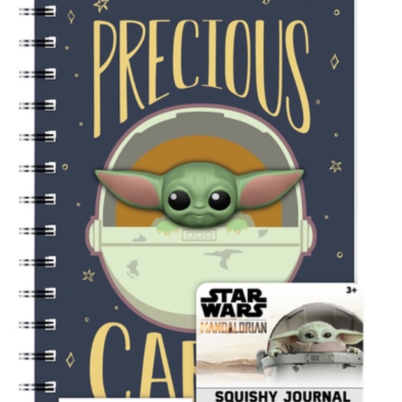 Star Wars squishy mandalorian journal - Picture 3 of 4